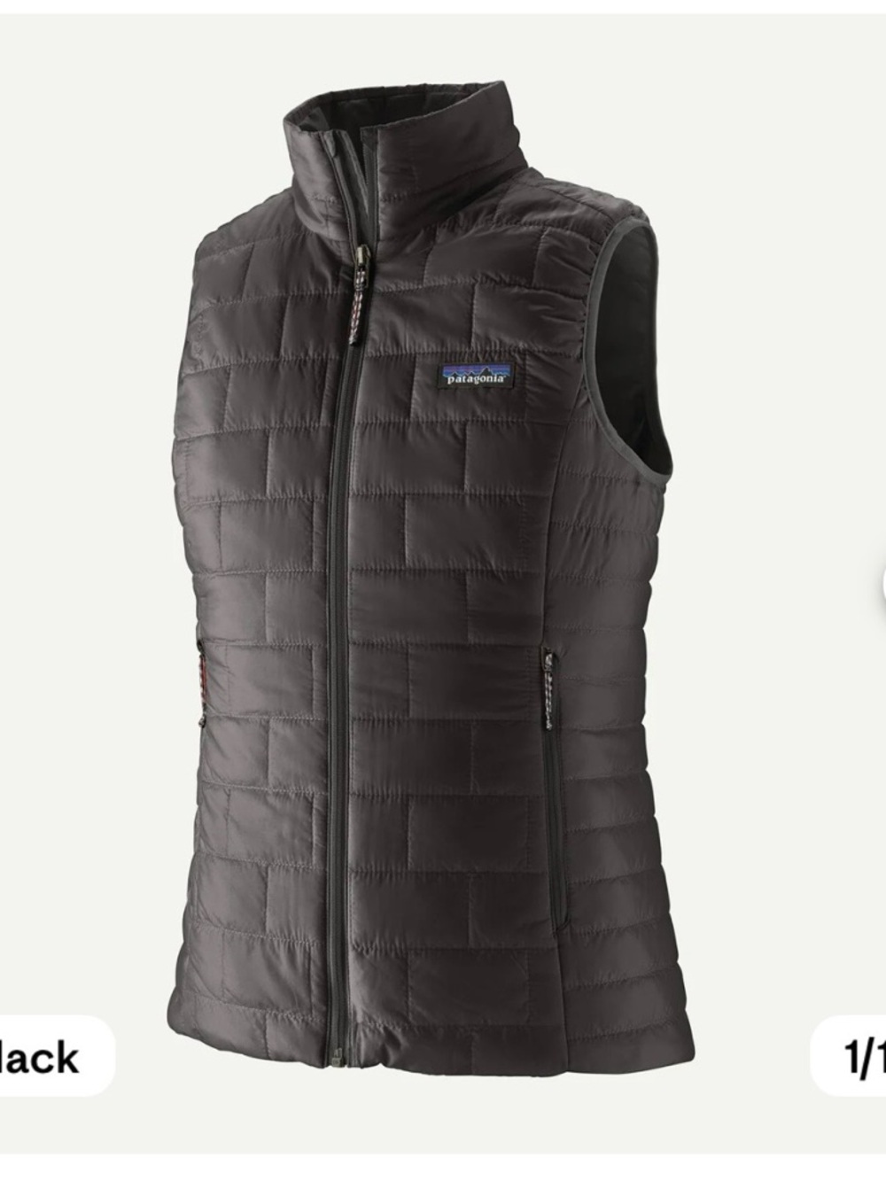 Patagonia Women's Nano Puff® Vest Size Small in black